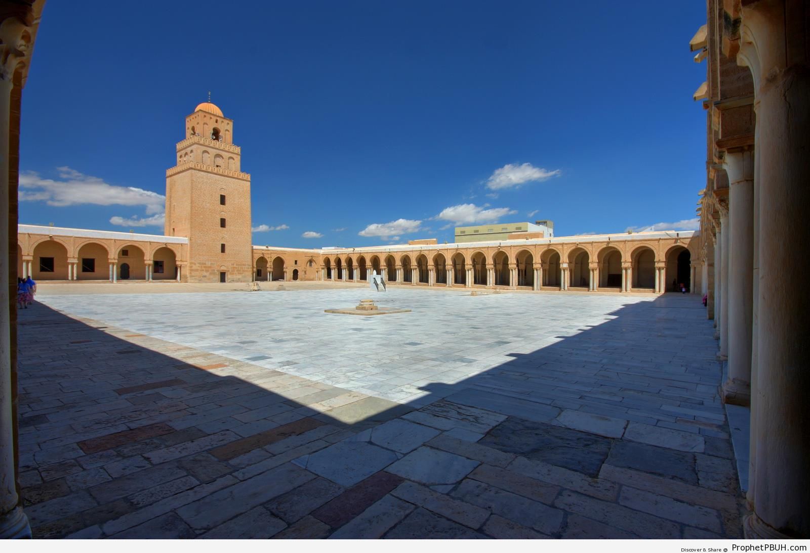 Mosque of Uqba (The Great Mosque of Kairouan) in Kairouan, Tunisia - Islamic Architecture