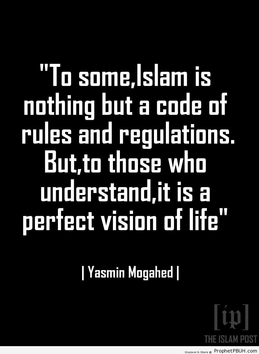 Yasmin Mogahed on Islam - Islamic Quotes 