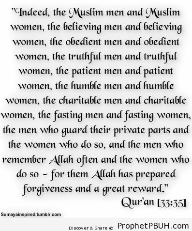 For them Allah has prepared forgiveness n great... - Islamic Quotes, Hadiths, Duas