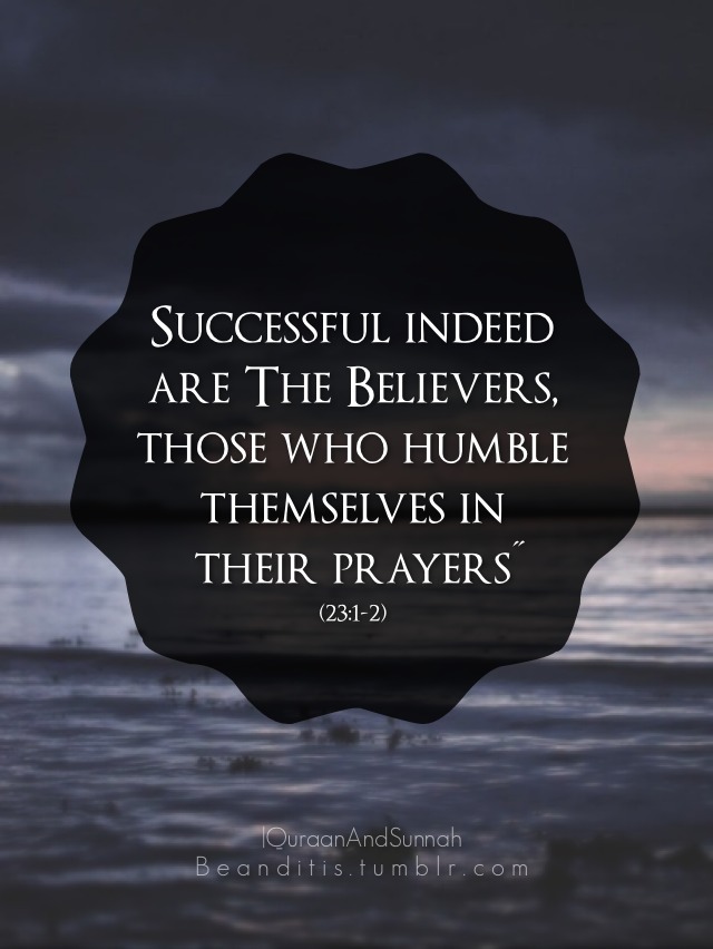 Quran Verse On Success And Prayer Prophet PBUH Peace Be Upon Him 