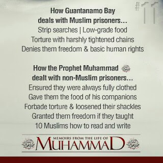 How Prophet Muhammad PBUH dealt with non-Muslim Prisoners.