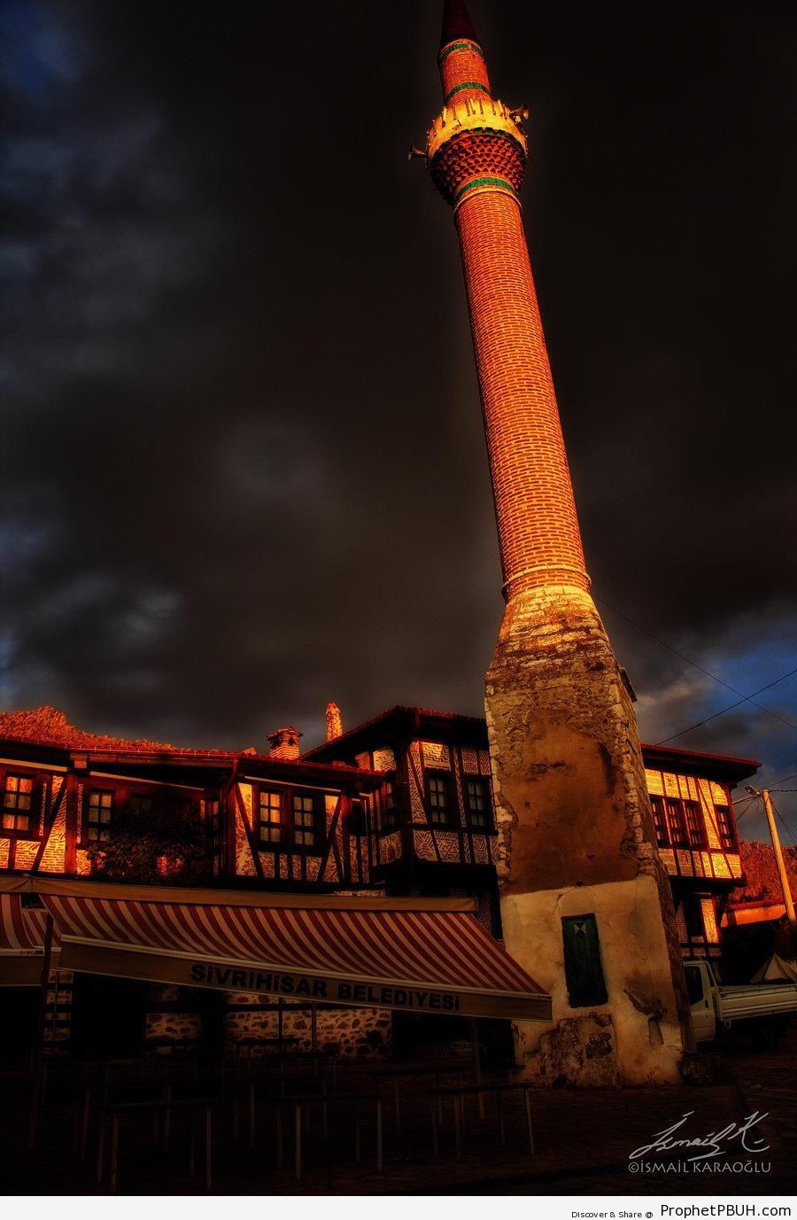 Mosqueless Minaret in Sivrihisar, EskiÅŸehir Province, Turkey - Islamic Architecture -Picture