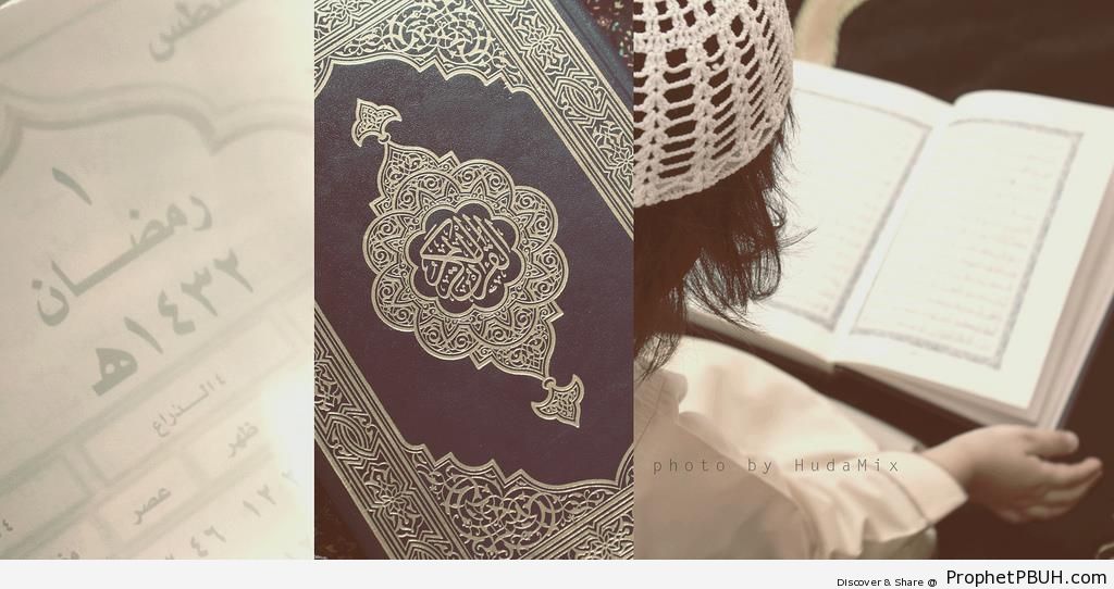 Ramadan 2011 Photo of Boy Reading the Quran - Mushaf Photos (Books of Quran) 