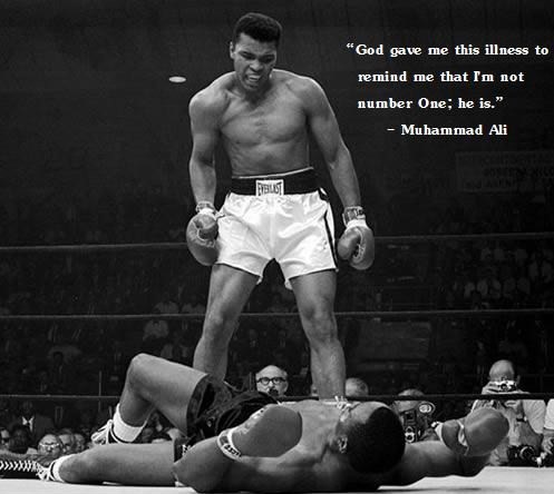 Quote by boxer Muhammad Ali